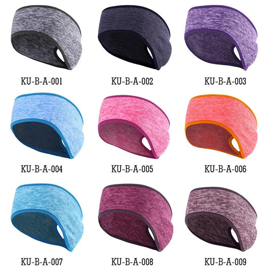 Premium windproof earmuffs with breathable fabric, moisture-wicking technology, and durable construction for cold weather running and sports