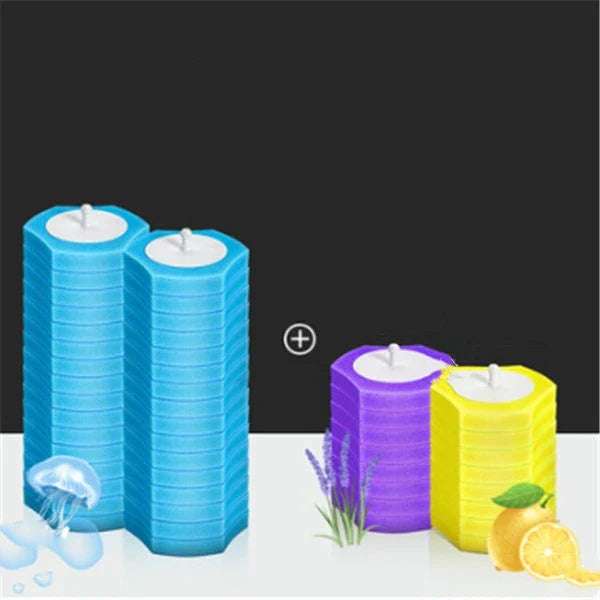 Premium disposable toilet brush with plastic, sponge, and scratch-resistant cloth for effective and hygienic bathroom cleaning