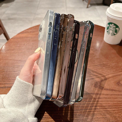 Electroplated Soft Diamond Ring iPhone Case in various colours