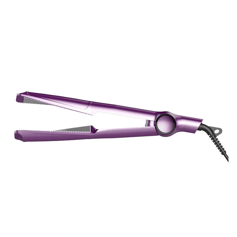 2-in-1 Professional Hair Straightener and Crimper with adjustable temperature settings