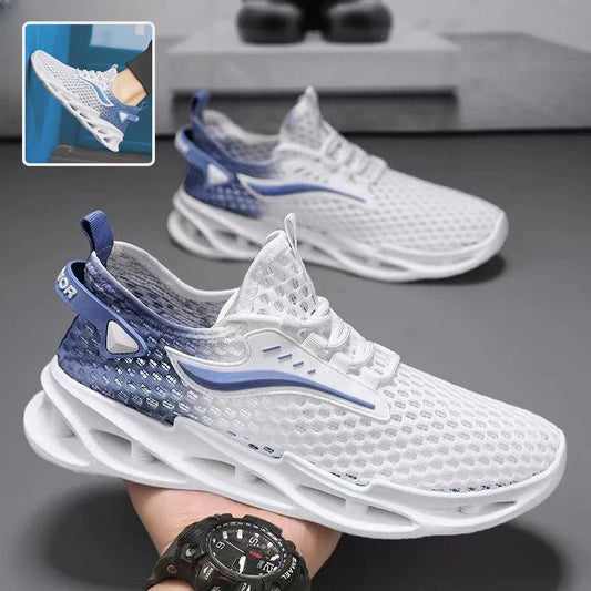 Men's breathable mesh sneakers with lightweight composite sole and variety of color options