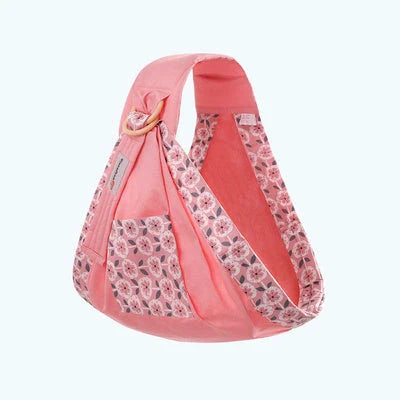 Adjustable baby wrap carrier sling in various colours for comfortable nursing and carrying