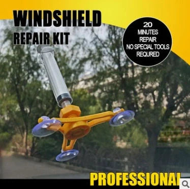 Premium Glass and Windscreen Repair Tool Set for Sealing Cracks and Preventing Further Damage on Car Windscreens