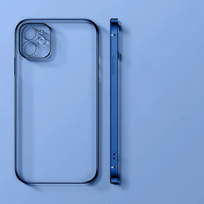 Transparent and ultra-thin mobile phone case in various colours for iPhone 12 Pro Max