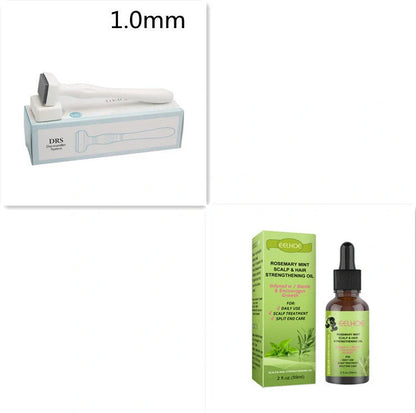 Rejuvenating Rosemary & Mint Hair Growth Serum - Nourishing formula to promote healthy scalp and stimulate hair regeneration