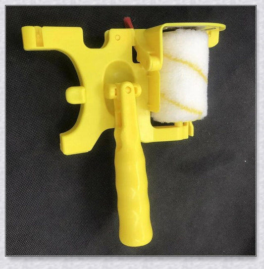 Paint Edger Roller Brush, a portable tool for quickly and cleanly cutting in paint around walls, ceilings, and trim