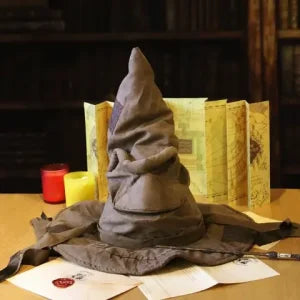 Mystichat Magical Wizard Sorting Hat for Cosplay and Halloween - Authentic Wizarding World Design, High-Quality Materials, Unisex Fit