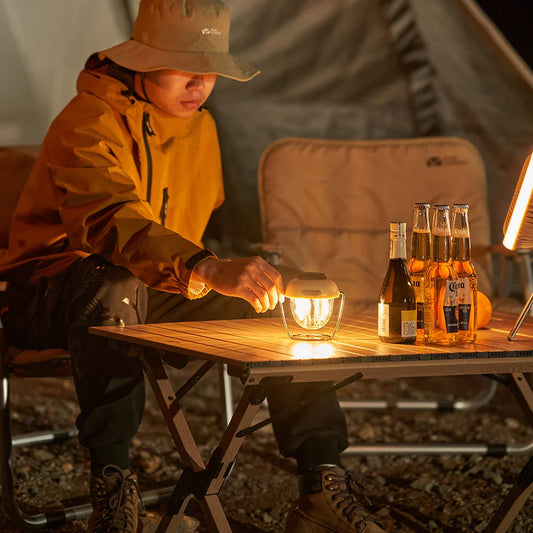 Camping Lantern LED Lighting - Portable, Waterproof, Rechargeable Outdoor Lantern