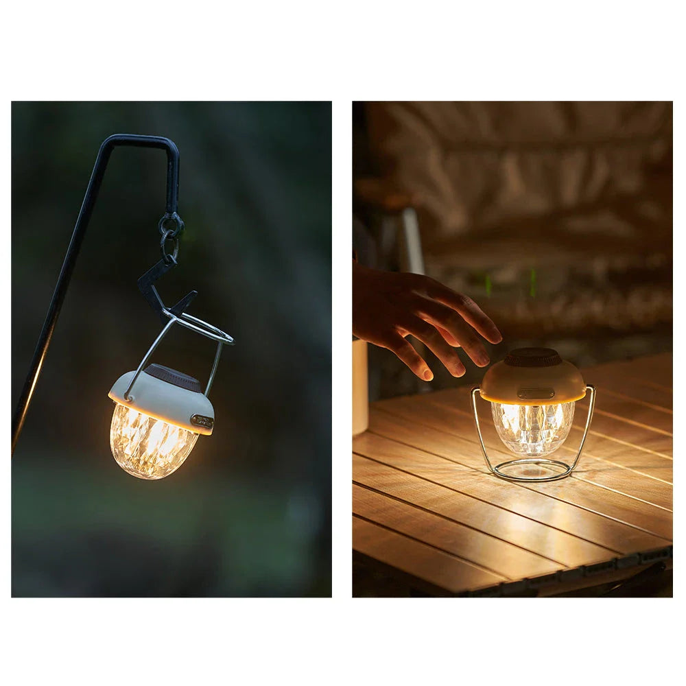Camping Lantern LED Lighting - Portable, Waterproof, Rechargeable Outdoor Lantern