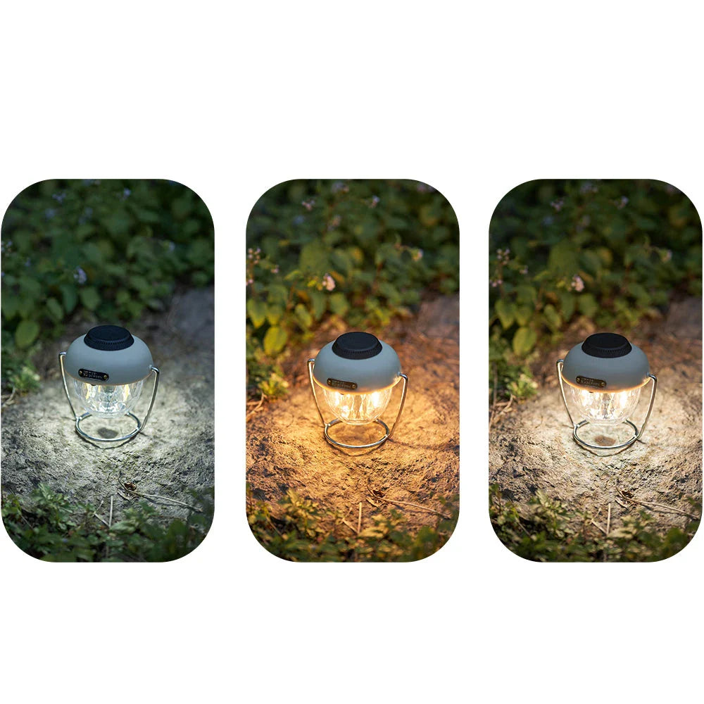 Camping Lantern LED Lighting - Portable, Waterproof, Rechargeable Outdoor Lantern