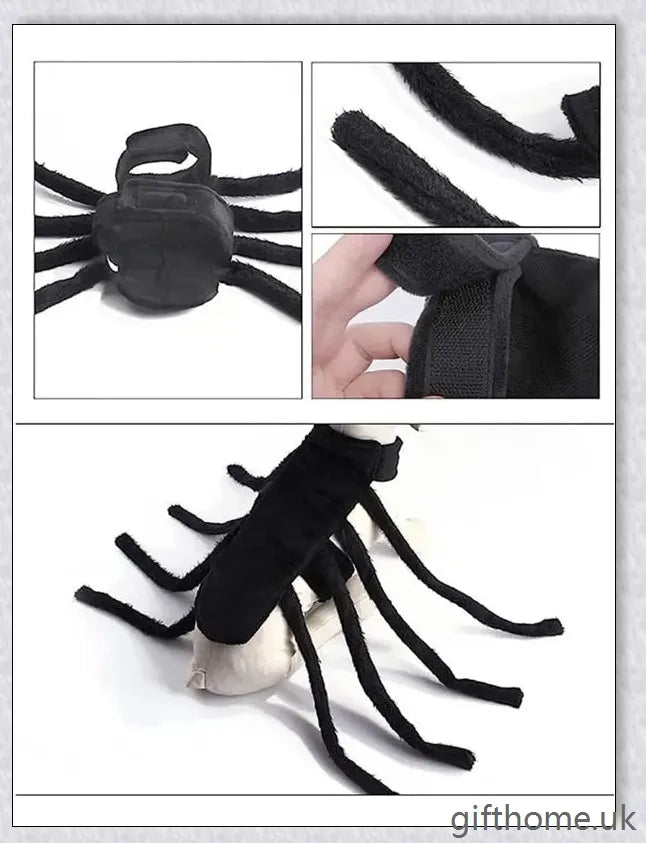 Arachnopup Halloween Dog Spider Costume - Adorable pet attire for spooky season celebrations