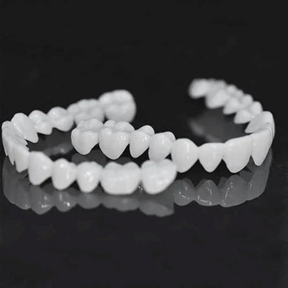 Snap-on dentures providing a natural-looking, perfect smile solution