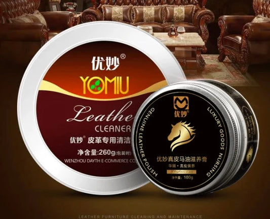 A leather car seat repair kit with various colour options to restore and protect damaged or worn leather surfaces in vehicles.