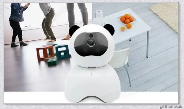 Care Home Security Panda Camera - a 1080p surveillance camera with motion detection, night vision, and two-way communication for elderly care facilities