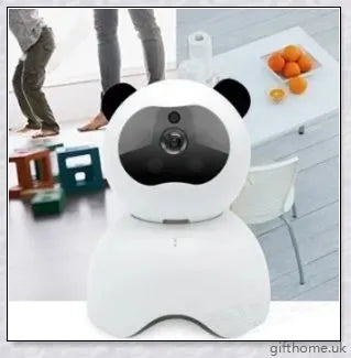 Care Home Security Panda Camera - a 1080p surveillance camera with motion detection, night vision, and two-way communication for elderly care facilities