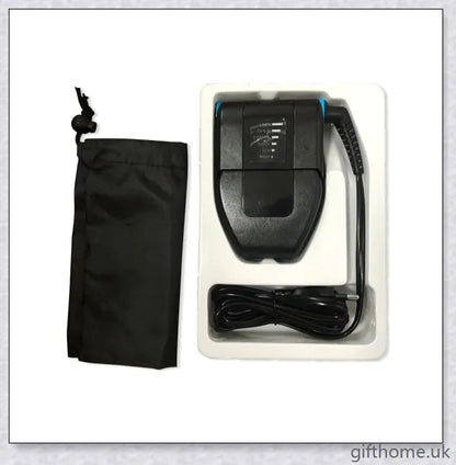 Folding Portable Iron Compact Touch Up Mini Travel Iron - A compact, foldable travel iron with Teflon non-stick plate and adjustable temperature settings for versatile fabric care