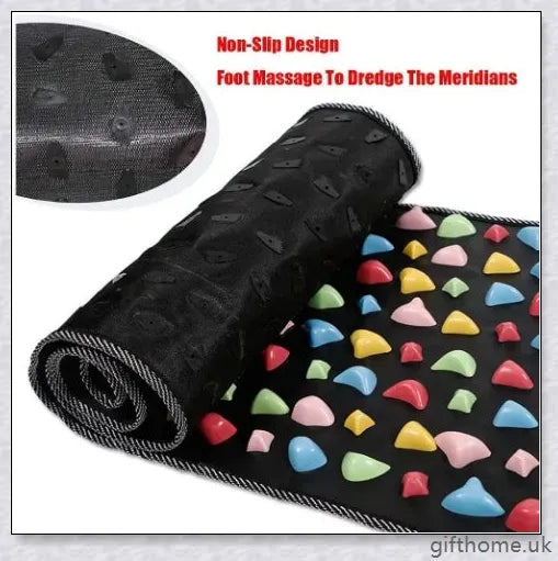 Foot Reflexology Massage - Acupressure Reflexology Mat with targeted pressure points for relaxation and improved circulation