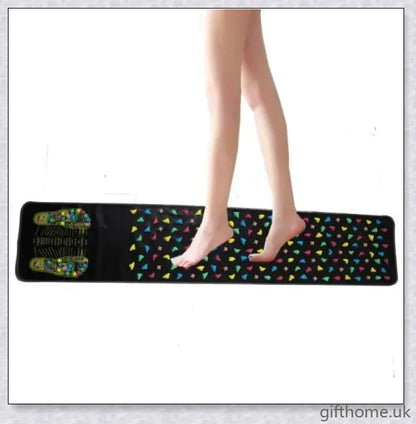 Foot Reflexology Massage - Acupressure Reflexology Mat with targeted pressure points for relaxation and improved circulation