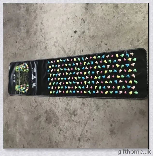 Foot Reflexology Massage - Acupressure Reflexology Mat with targeted pressure points for relaxation and improved circulation