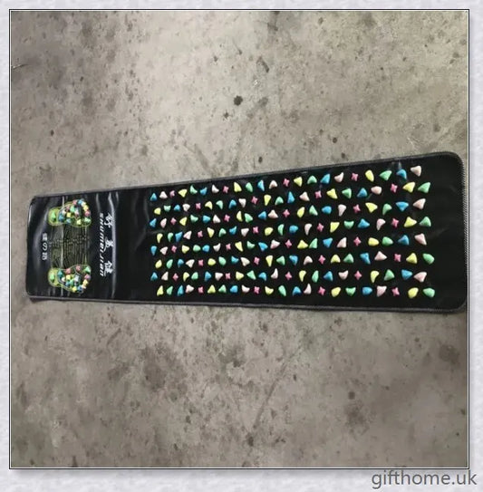 Foot Reflexology Massage - Acupressure Reflexology Mat with targeted pressure points for relaxation and improved circulation