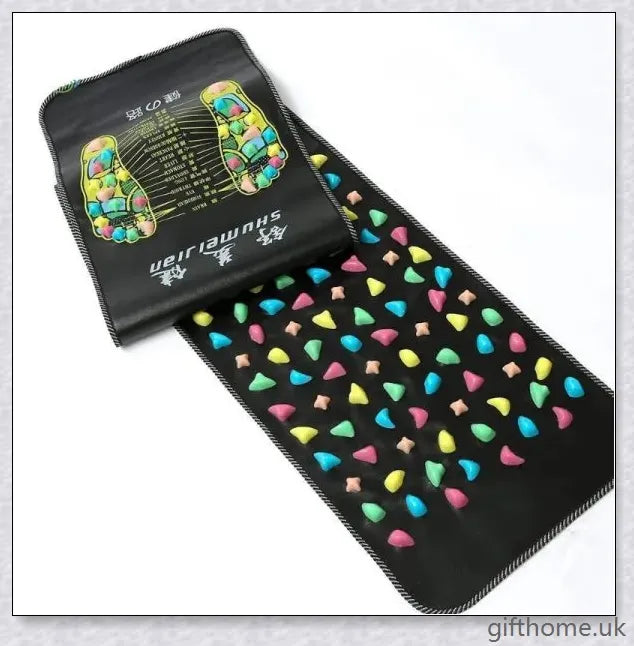 Foot Reflexology Massage - Acupressure Reflexology Mat with targeted pressure points for relaxation and improved circulation