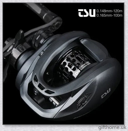 Lightweight, high-performance baitcasting reel with advanced features for precise control and long-distance casting