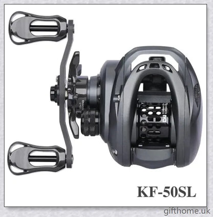 Lightweight, high-performance baitcasting reel with advanced features for precise control and long-distance casting