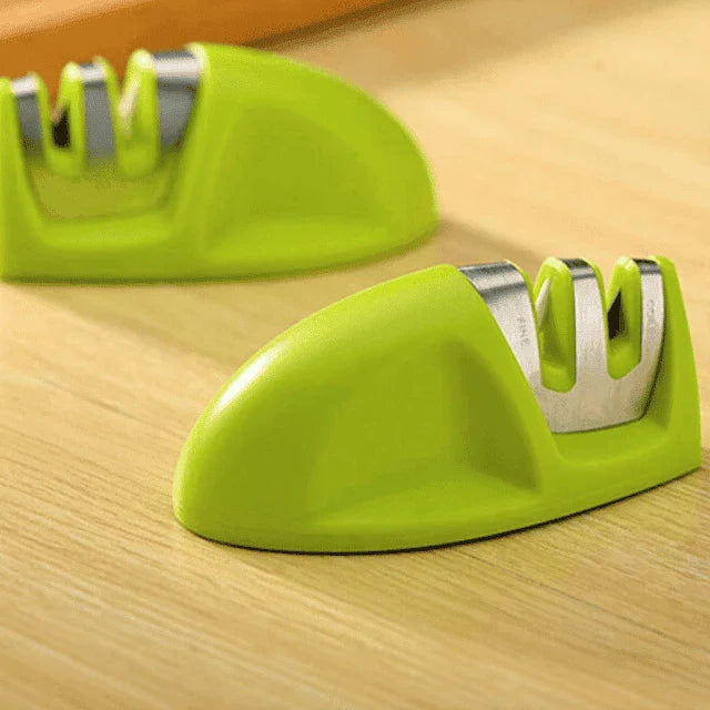 High-Quality Universal Eco-Friendly Stainless Steel Knife Sharpener with Durable Construction and Ergonomic Design
