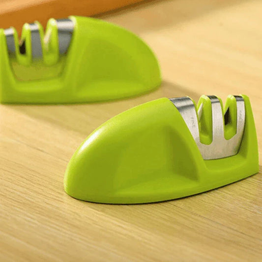 High-Quality Universal Eco-Friendly Stainless Steel Knife Sharpener with Durable Construction and Ergonomic Design