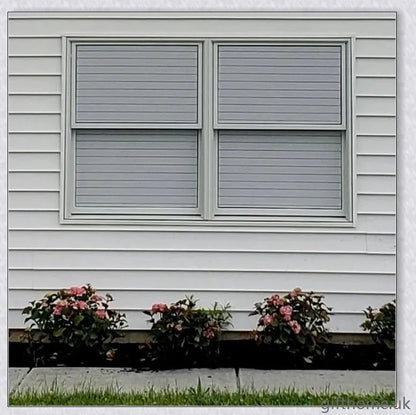 1 Way Vision Horizontal Blinds for Exterior Use - Enhance Privacy, Block UV Rays, and Improve Energy Efficiency