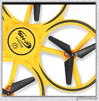 Gesture Remote Control Four Axis Smart Drone with intuitive hand gesture controls and LED lights for smooth, stable, and collision-free flying experience