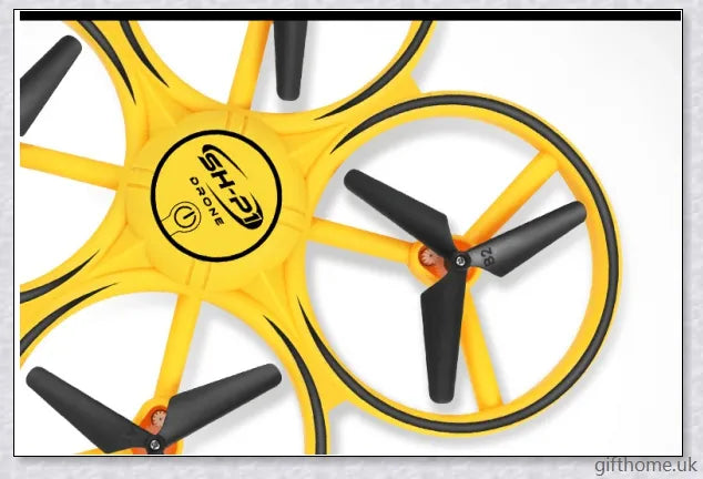 Gesture Remote Control Four Axis Smart Drone with intuitive hand gesture controls and LED lights for smooth, stable, and collision-free flying experience