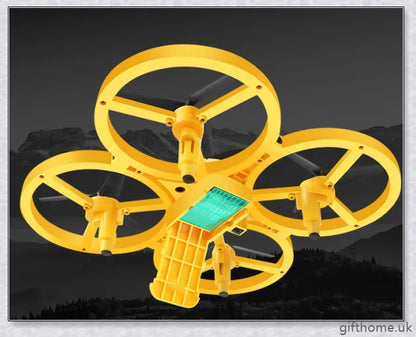 Gesture Remote Control Four Axis Smart Drone with intuitive hand gesture controls and LED lights for smooth, stable, and collision-free flying experience