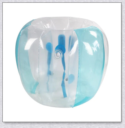 Inflatable bubble bumper ball for backyard, park, or amusement centre fun