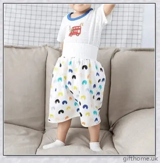 Anti-Bed Wetting Training Shorts in various colourful designs for potty training toddlers