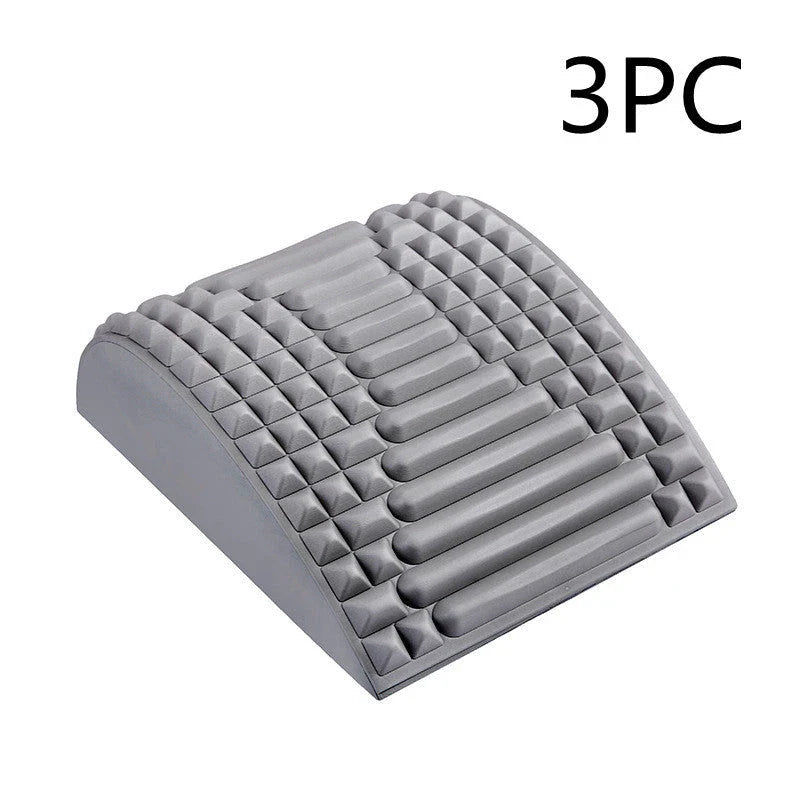 Premium lumbar spine massager for back, neck, and sciatica pain relief made with high-quality EVA foam