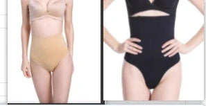 High Waist Tummy Control Thong with 2-Layer Midsection Design for women
