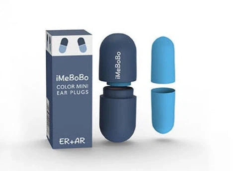 Soft sponge ear plugs with 60% noise reduction in various colours