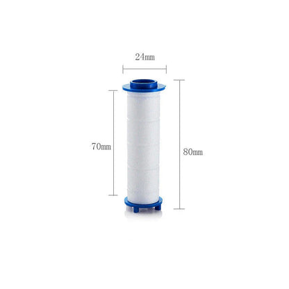 Premium high-pressure shower head with 5-speed supercharged spray patterns, large water output, and modern minimalist design