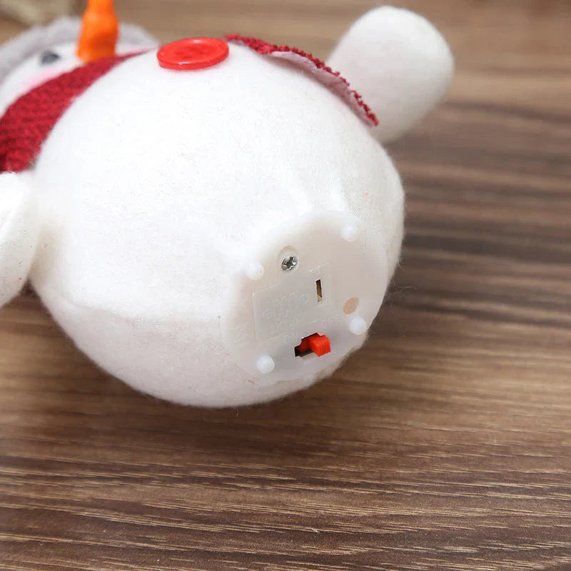 Luminous LED Christmas ornaments with Santa Claus, snowman, and reindeer designs
