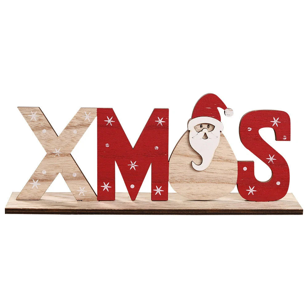 Festive LED string lights with Santa Claus and snowflakes for holiday decor
