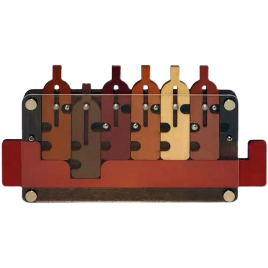Deciphering The Maze High IQ Brain-burning Educational Wooden Puzzle for children