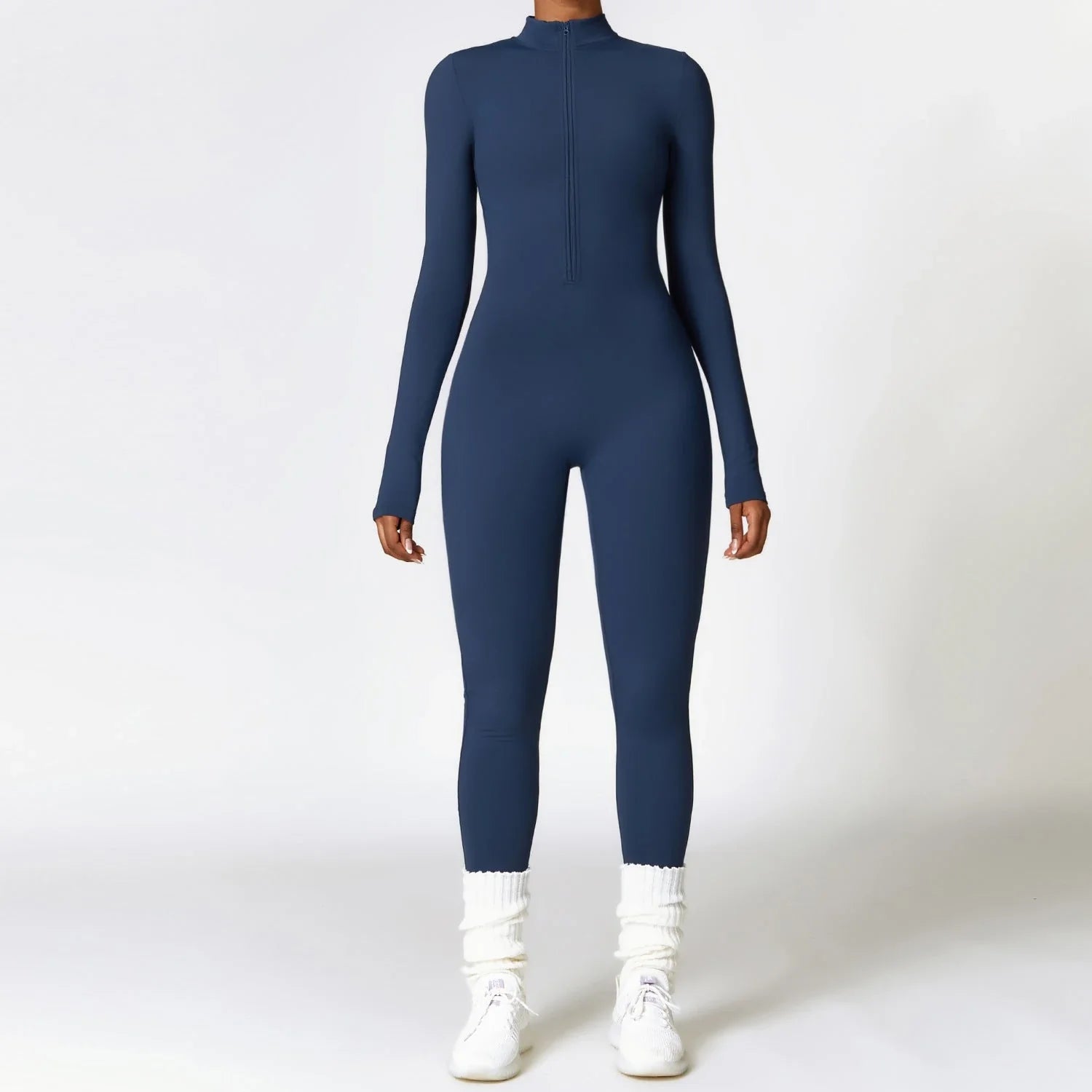 Cozy, versatile jumpsuit in various colors and sizes, perfect for yoga, fitness, and outdoor activities