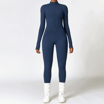 Cozy, versatile jumpsuit in various colors and sizes, perfect for yoga, fitness, and outdoor activities