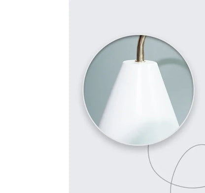 Elegant aromatherapy lamp with a curvy, semi-matte stem design for soothing scents and soft lighting