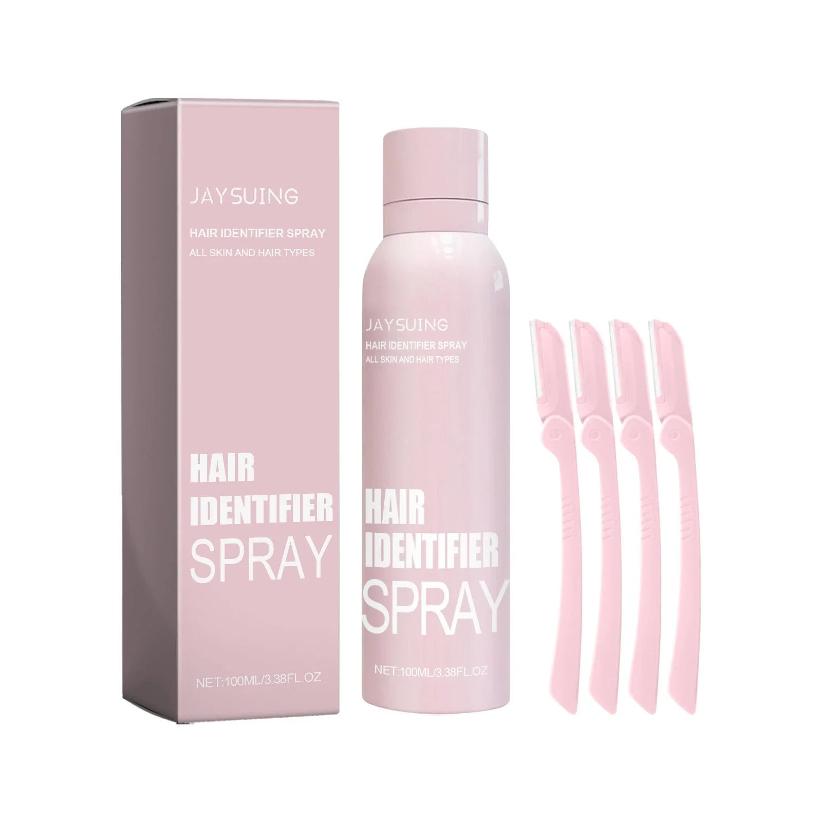 Dermaplaning Facial Hair Remover Spray - Moisturizing Set for Smooth, Radiant Skin
