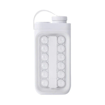 A convenient 2-in-1 kitchen gadget that creates ice balls and chills beverages, made with durable BPA-free materials for easy cleaning and odor resistance.
