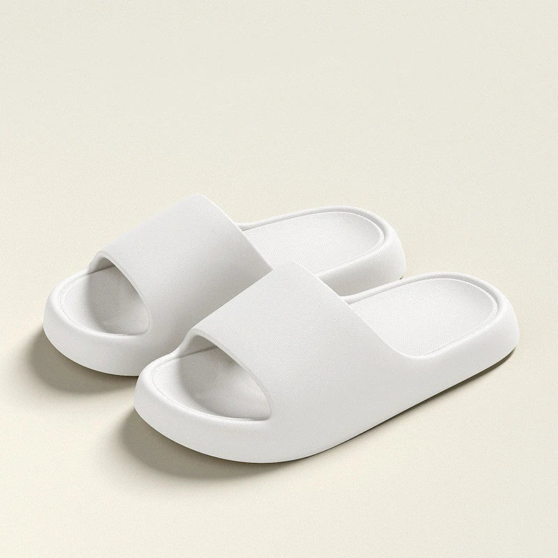 Premium EVA house slippers with thick, slip-resistant soles for indoor comfort and safety