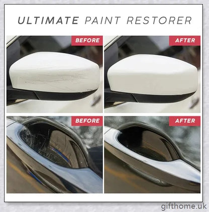 Car Scratch Repair Polish Wax with buffer pad for removing scratches and restoring car's shine