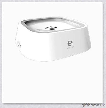 Premium 1.5L pet water bowl with anti-overflow design and slow water intake for a clean, hassle-free drinking experience